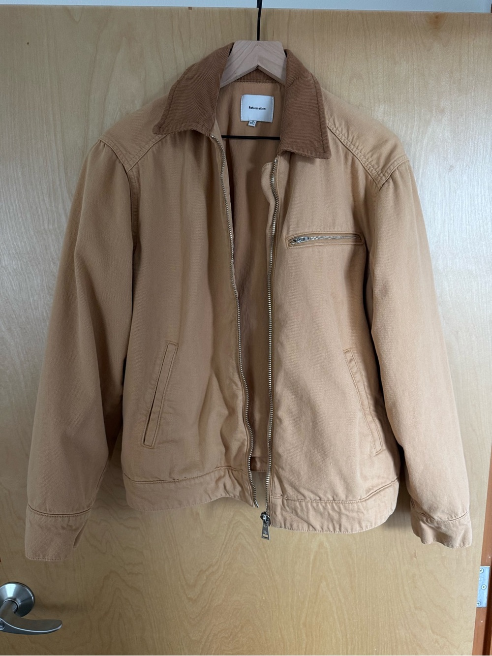 Reformation Harrison Utility Jacket Alder - Picture 3 of 6